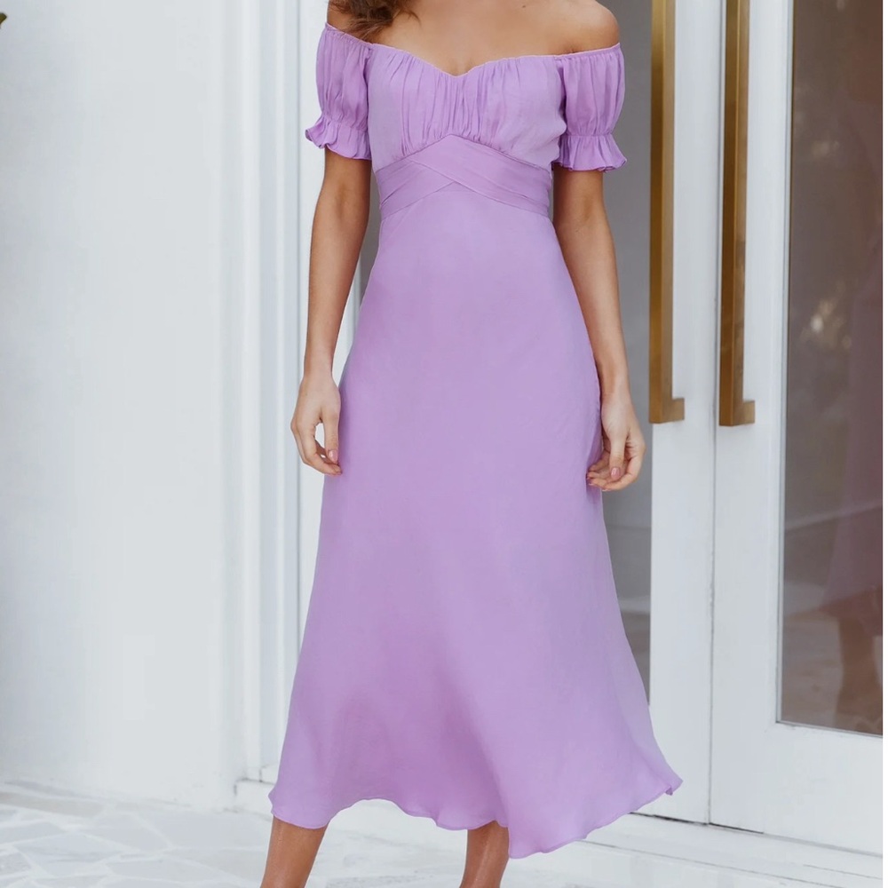 Sky child maxi dress lilac hello Molly